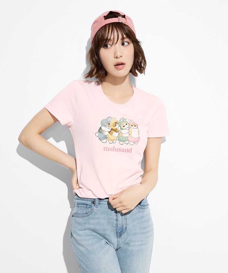 貓福珊迪印花T恤-02-女