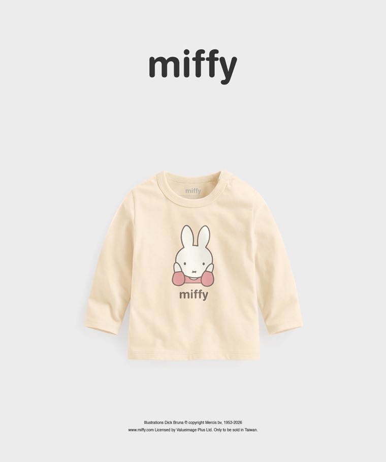 聯名系列T恤-BABY：Baby · Miffy長袖印花T恤-03