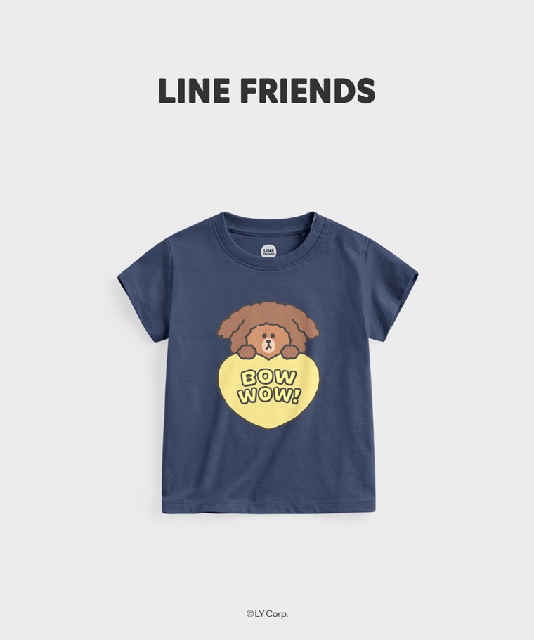 聯名系列T恤-BABY：Baby · LINE FRIENDS印花T恤-04