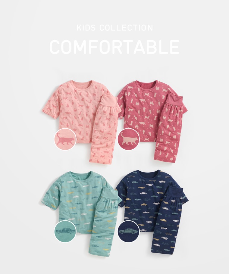 莫代爾印花家居套裝-童