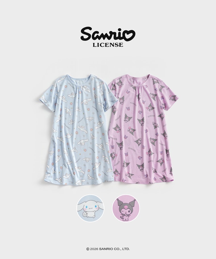 三麗鷗莫代爾印花家居洋裝-童