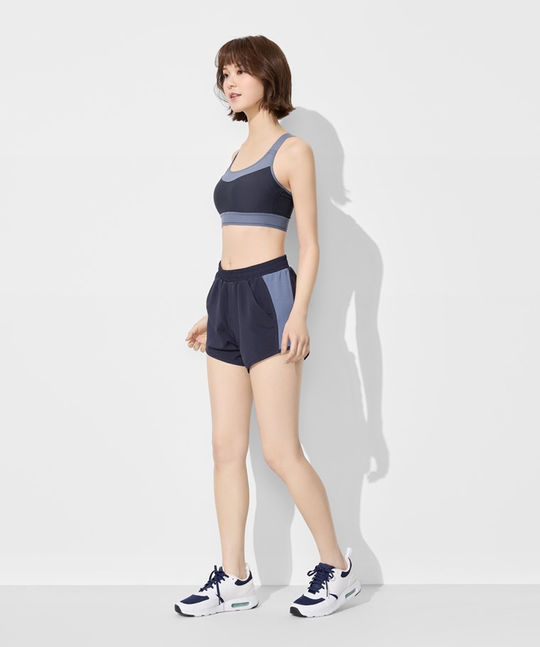 運動輕便短褲-女