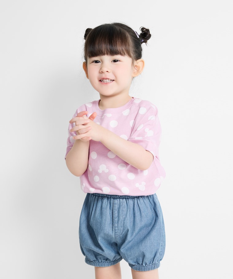 夏日精選嬰幼兒裝：Baby · 迪士尼系列竹節棉印花T恤-01