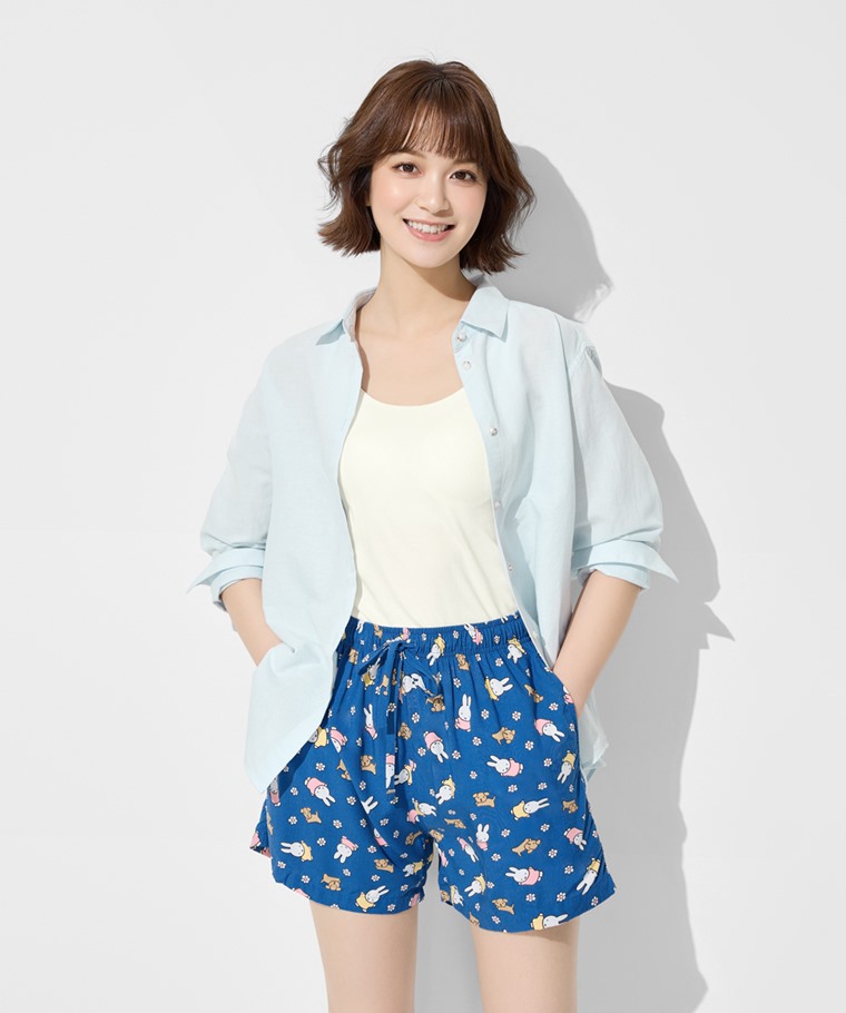 Miffy and Friends嫘縈短褲-女