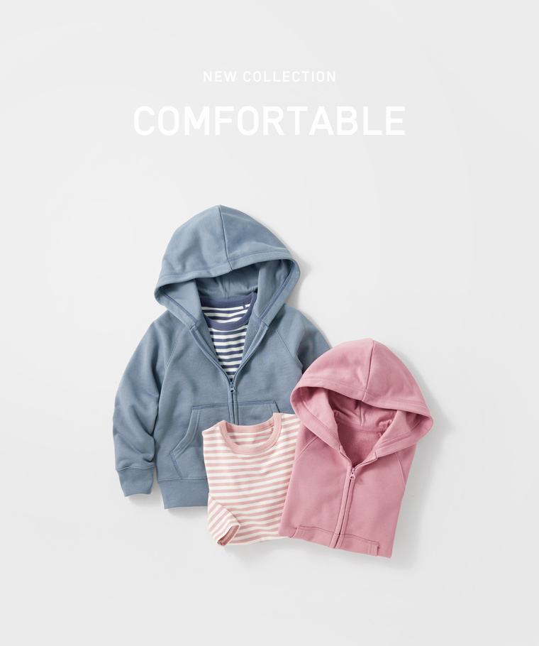 秋冬童裝新品：童 · 毛圈連帽外套,童 · 磨毛羅紋條紋圓領T恤