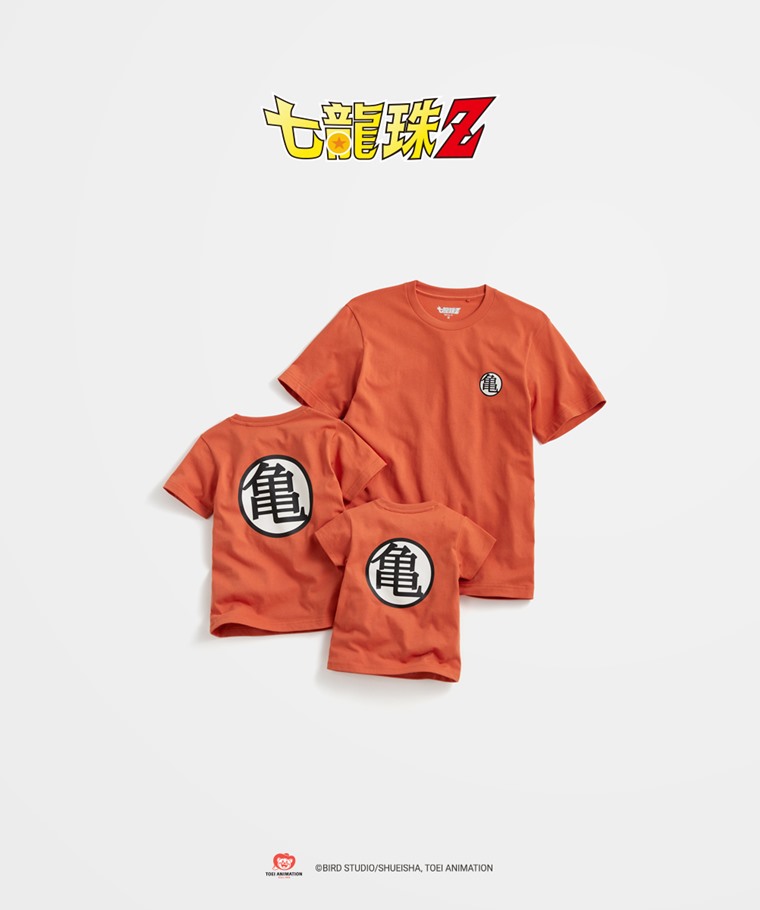 親子/情侶系列：Baby · 七龍珠Z印花T恤-01,男 · 七龍珠Z印花T恤-01,童 · 七龍珠Z印花T恤-01