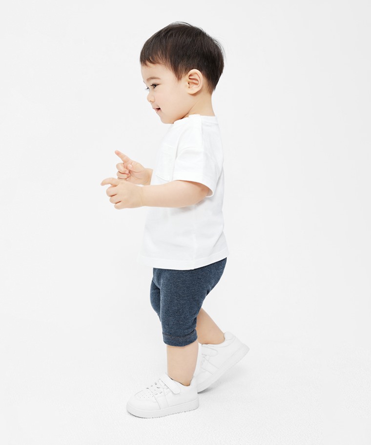 針織五分內搭褲-Baby - 針織五分褲版型，適合日常內搭穿著。
