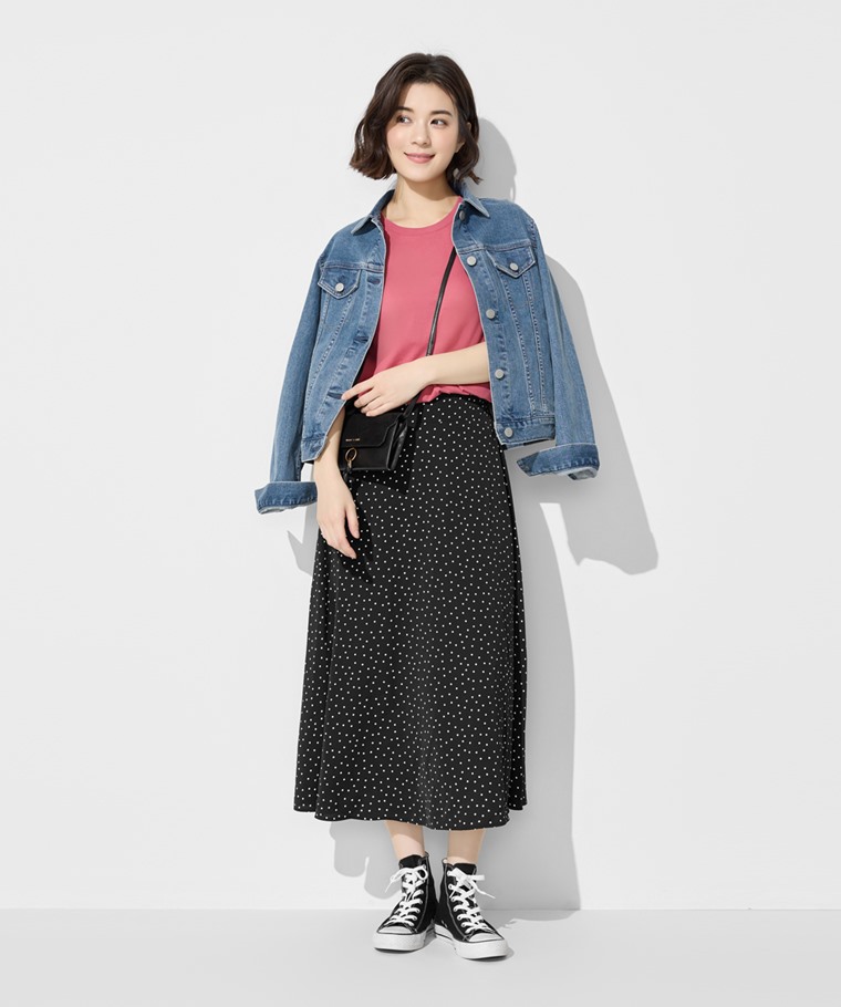 純棉圓領T恤-女