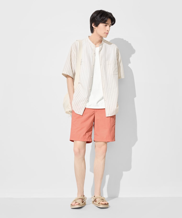 防潑水休閒海灘短褲-男