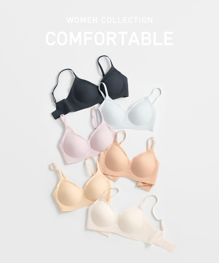 宅家舒適家居系列：女 · 無痕輕盈內衣