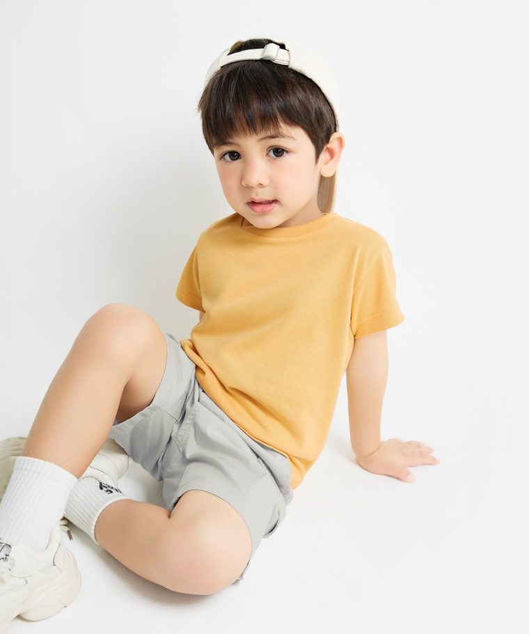 快乾棉圓領T恤-童