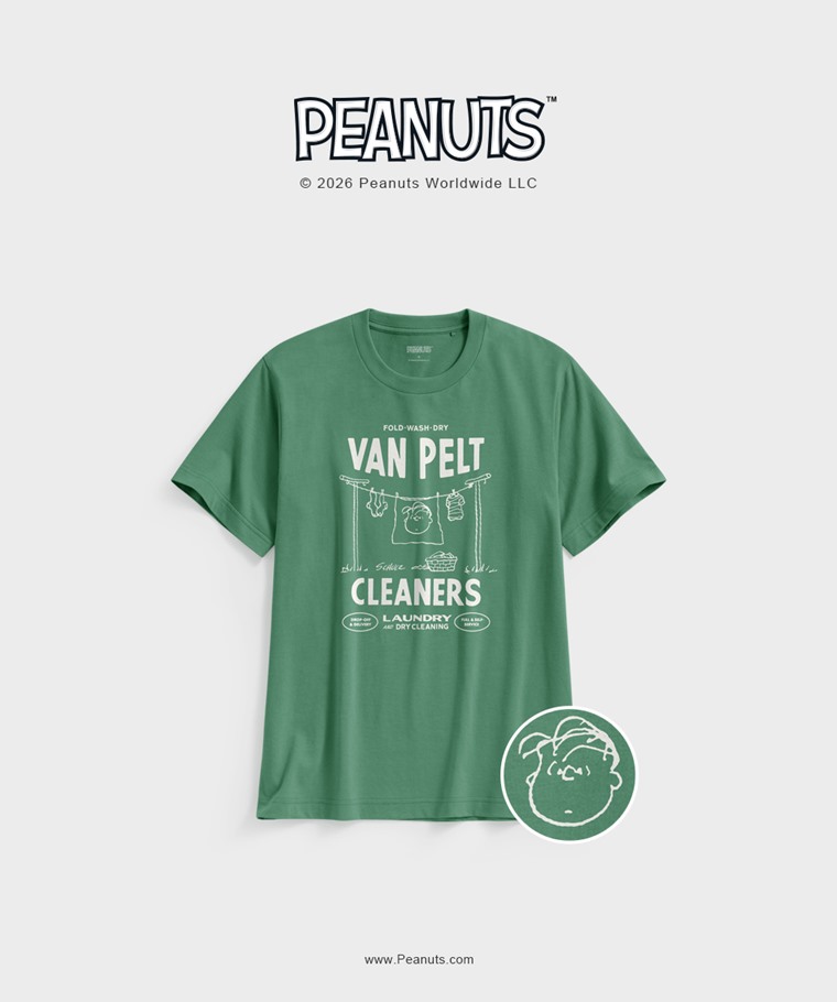 聯名系列T恤-MEN：男 · 史努比系列印花T恤-26