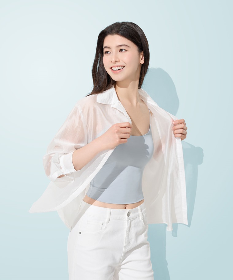 輕涼Bra細肩吊帶背心-女