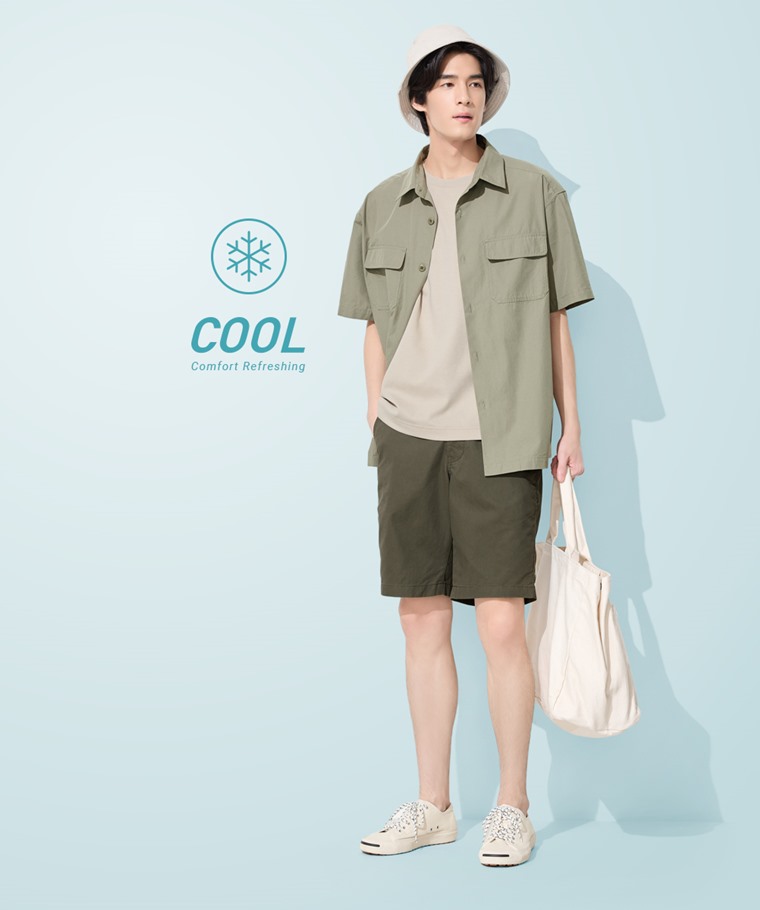 輕涼棉質背心-男