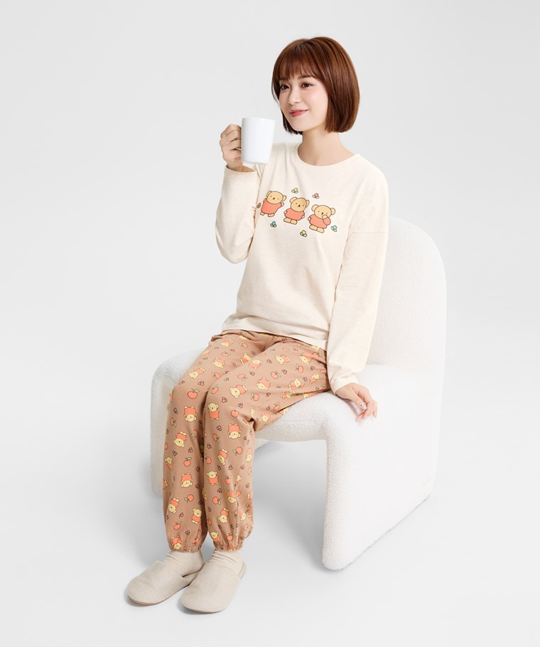 Miffy and Friends棉質彈性家居套裝-女