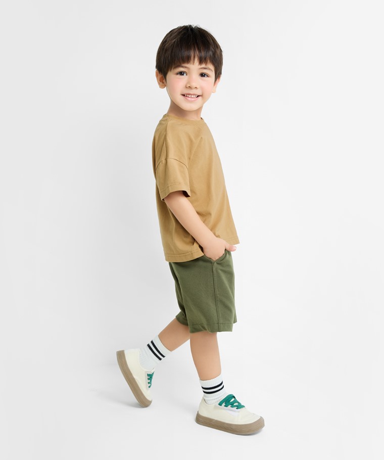 小毛圈五分褲-童