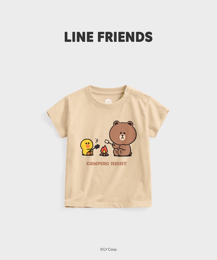 聯名系列T恤-BABY：Baby · LINE FRIENDS印花T恤-02