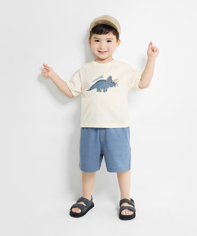 小毛圈五分褲-童