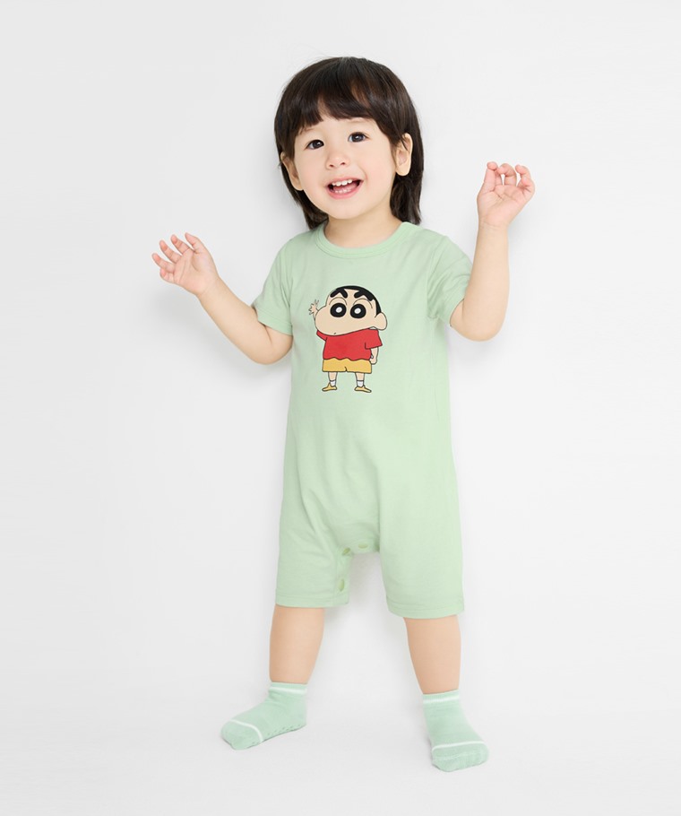 蠟筆小新純棉印花連身衣-Baby