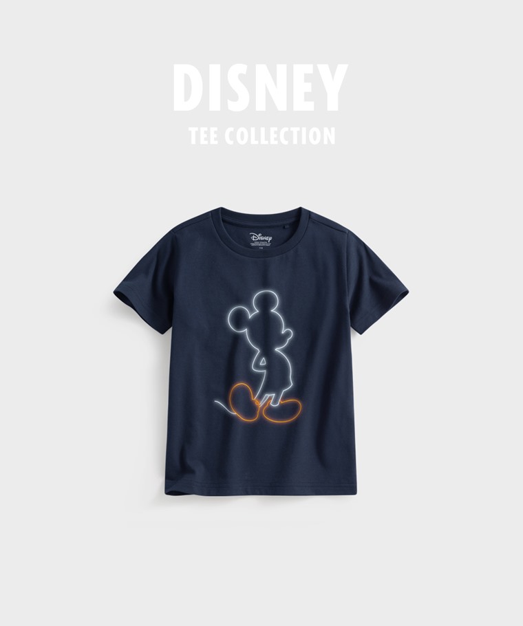 聯名系列T恤-KIDS：童 · 迪士尼系列印花T恤-04