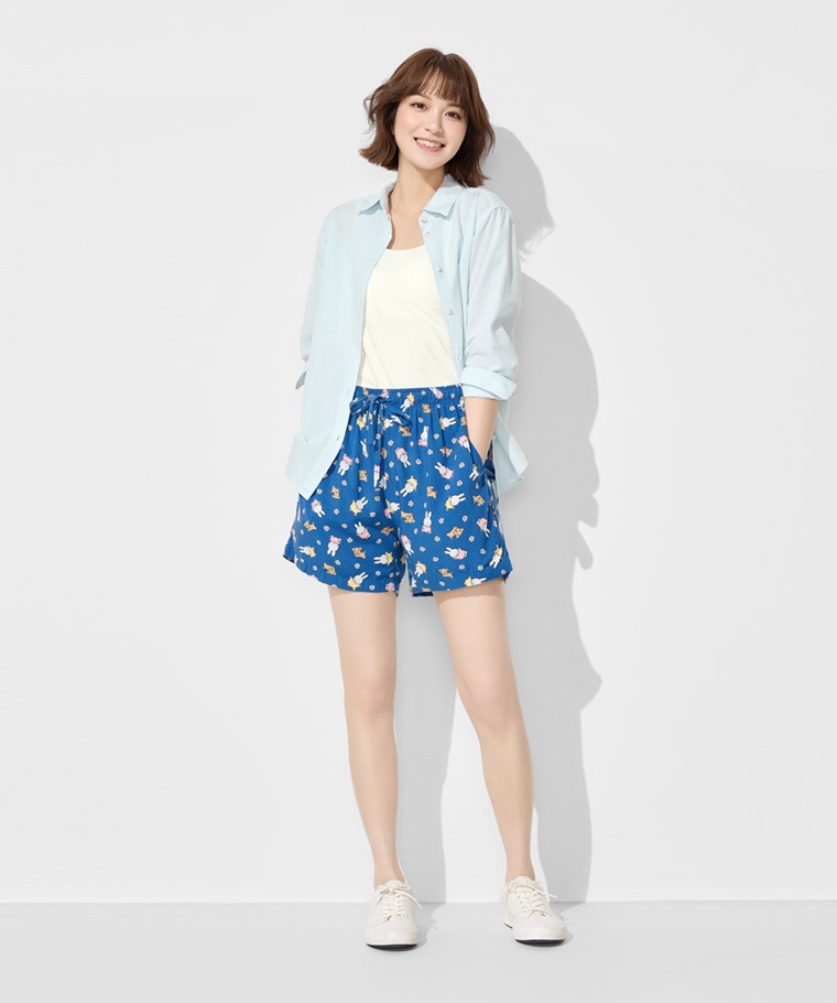 Miffy and Friends嫘縈短褲-女