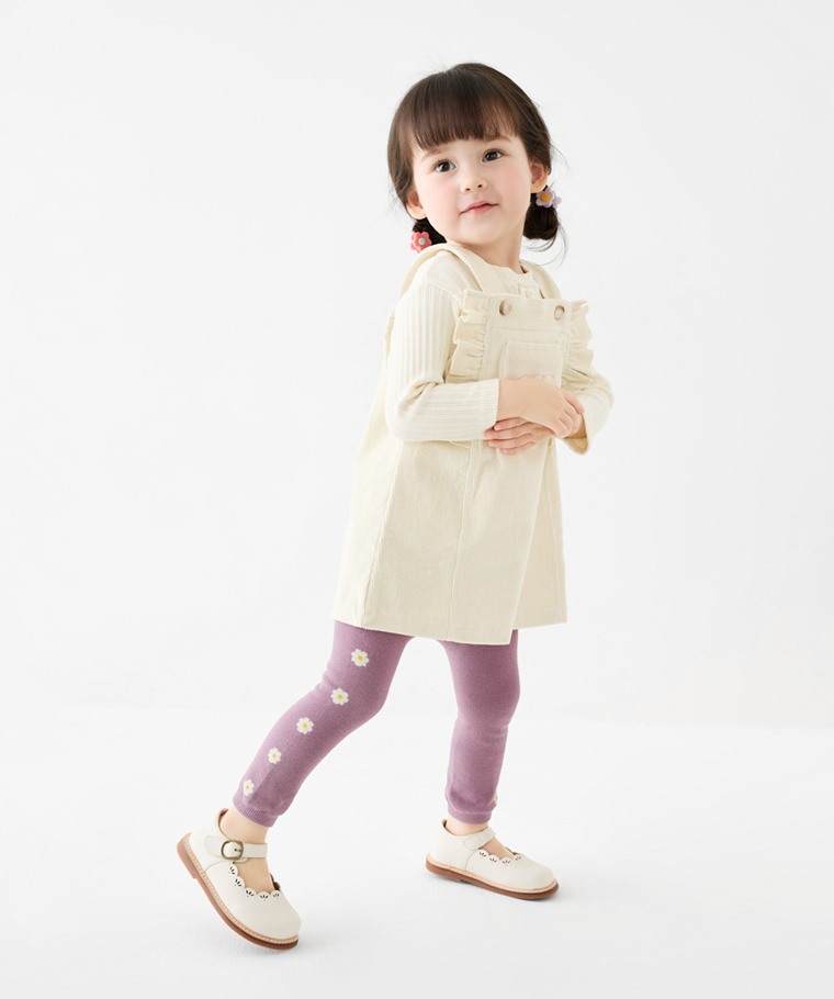 提花針織內搭褲襪-Baby