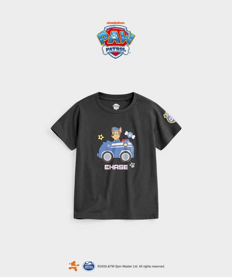 聯名系列T恤-KIDS：童 · 汪汪隊立大功印花T恤-04