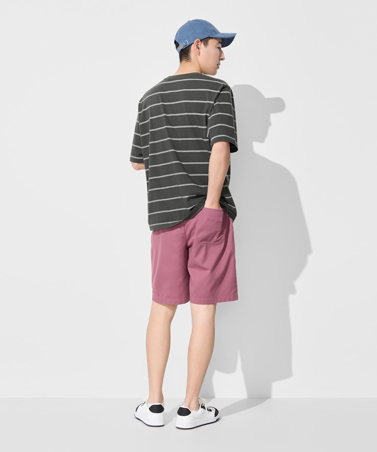 快乾棉質輕便短褲-男