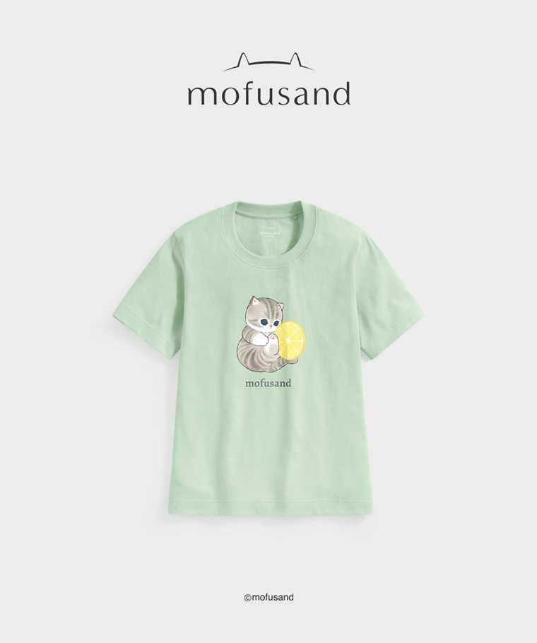 聯名系列T恤-WOMEN：女 · 貓福珊迪厚版印花T恤-04