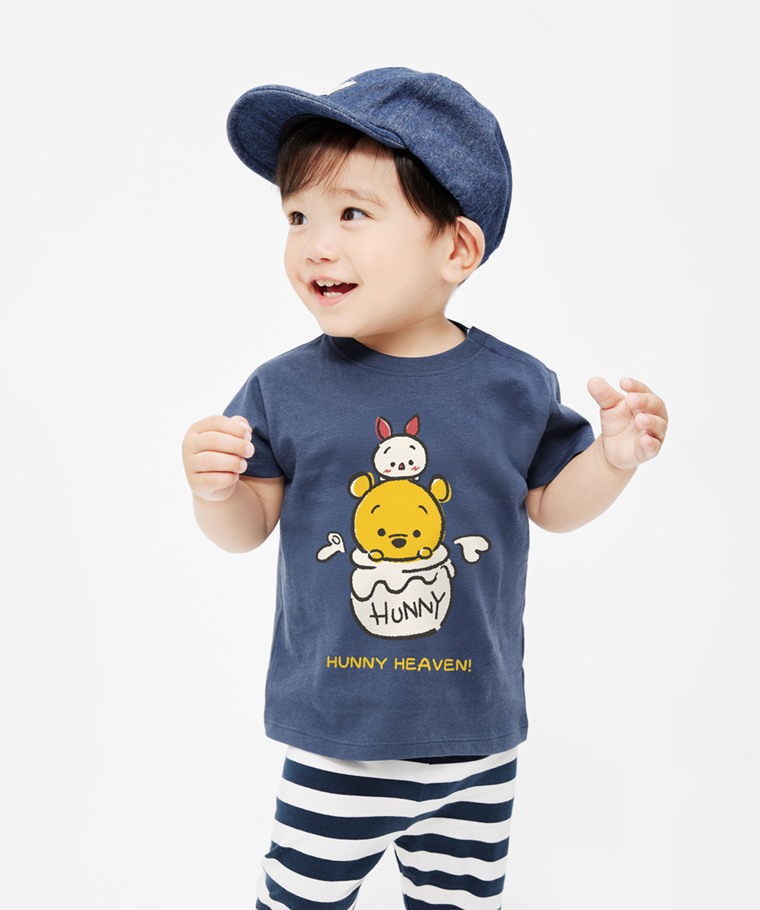 迪士尼系列印花T恤-08-Baby - 經典短袖T恤，休閒百搭。