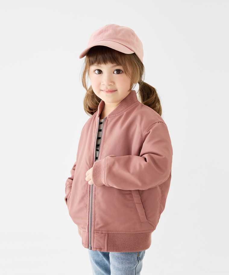 鋪棉飛行外套-童