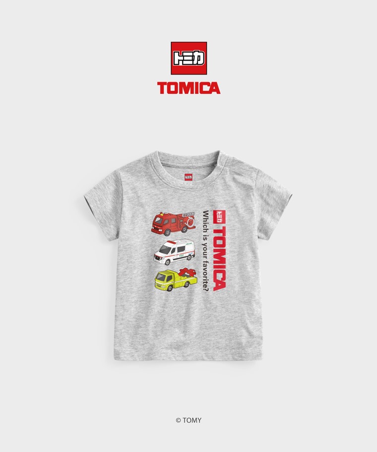 聯名系列T恤-BABY：Baby · TOMICA印花T恤-01