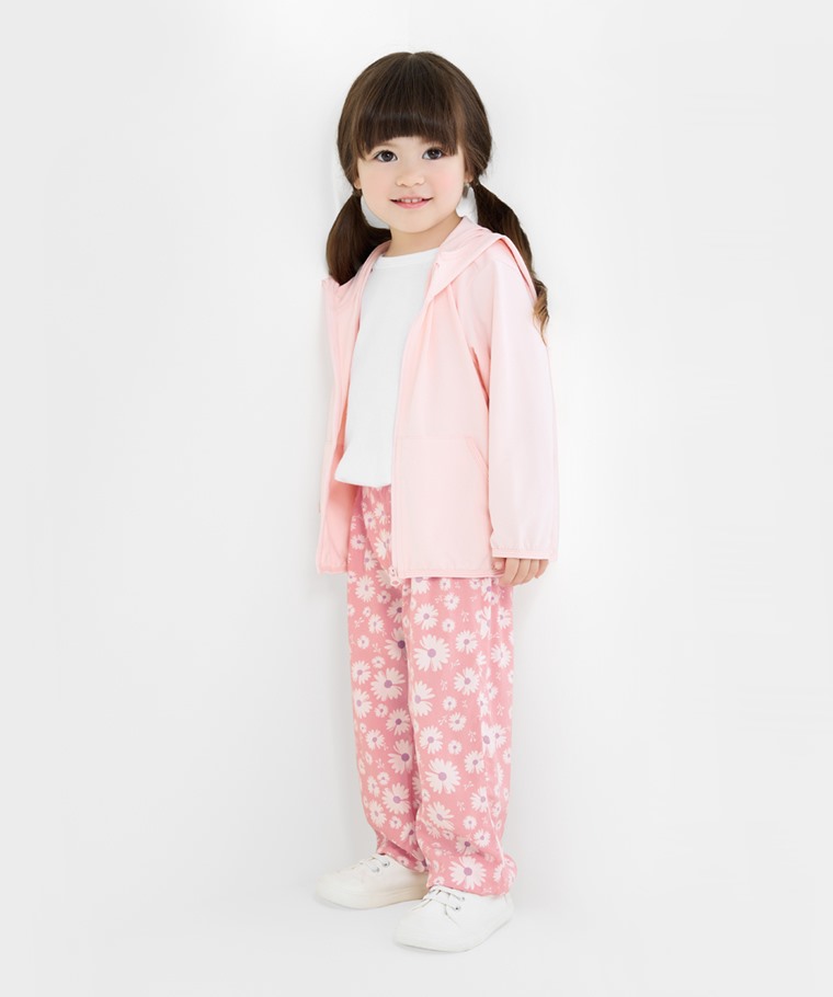 嫘縈印花束口褲-童