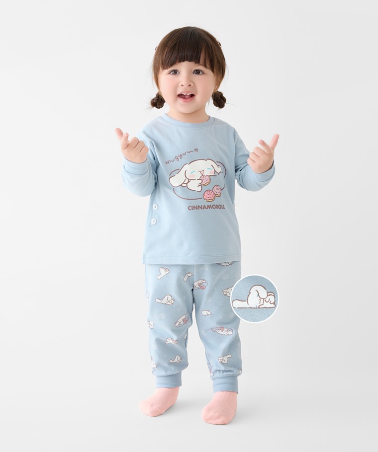 三麗鷗棉質彈性印花家居套裝-01-Baby