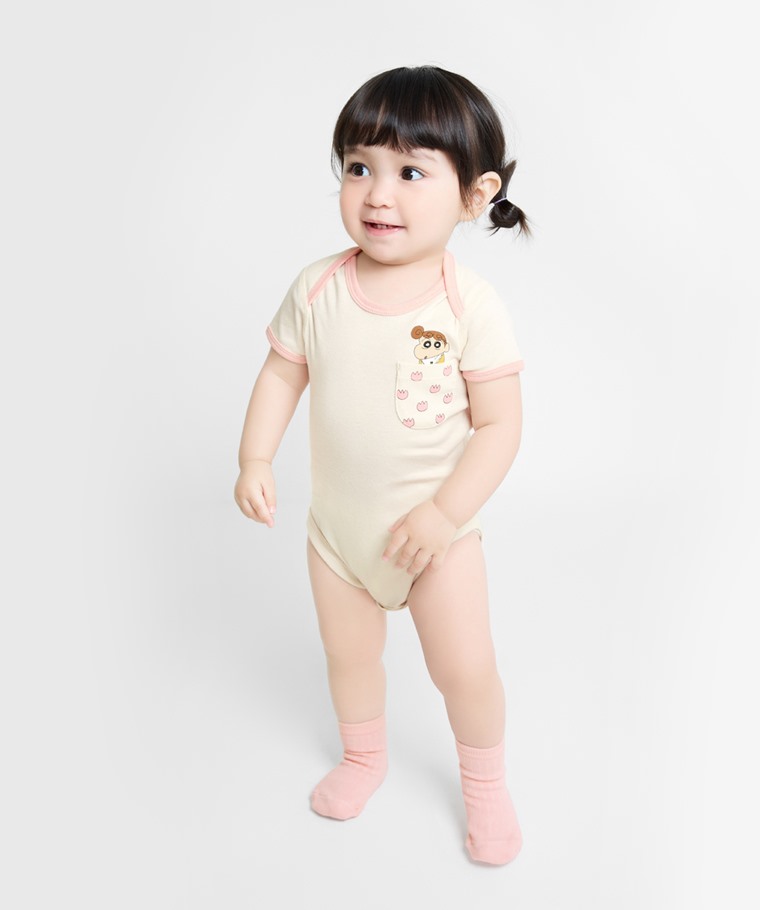 蠟筆小新純棉羅紋包臀衣-Baby