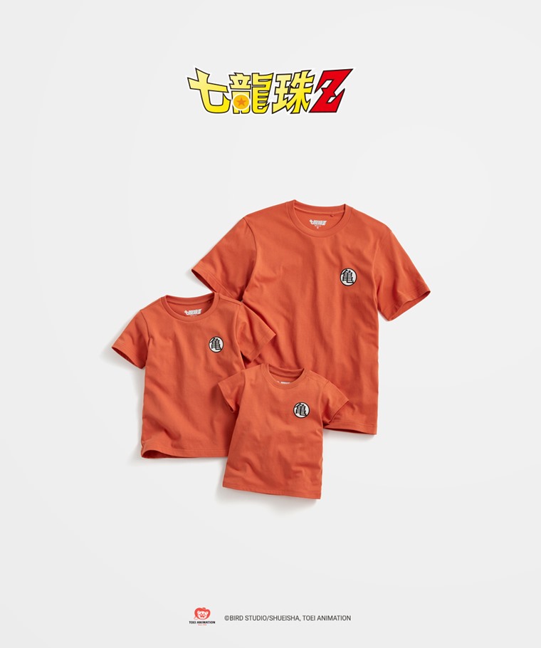 親子/情侶系列：Baby · 七龍珠Z印花T恤-01,男 · 七龍珠Z印花T恤-01,童 · 七龍珠Z印花T恤-01