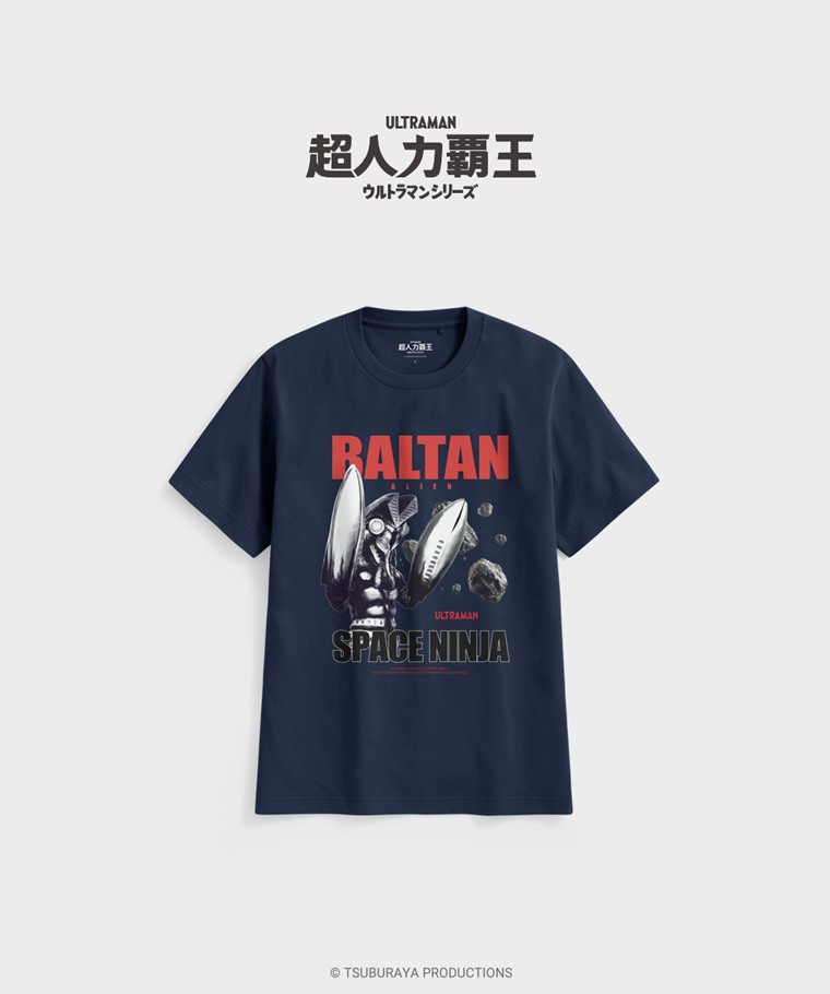 聯名系列T恤-MEN：男 · 超人力霸王厚版印花T恤-06