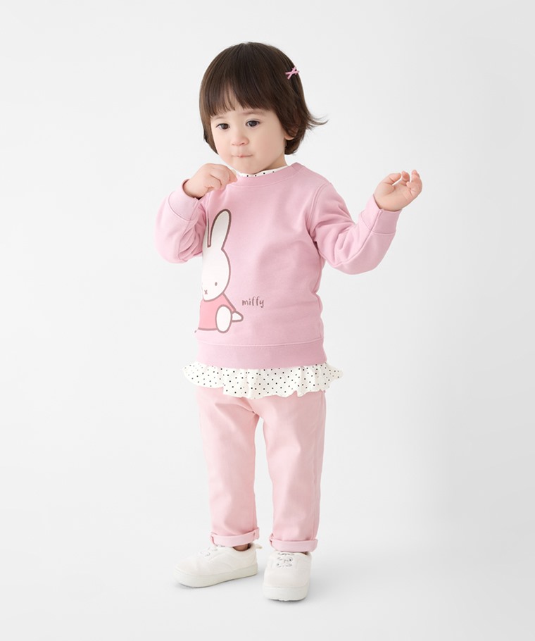 Miffy毛圈印花圓領衫-04-Baby