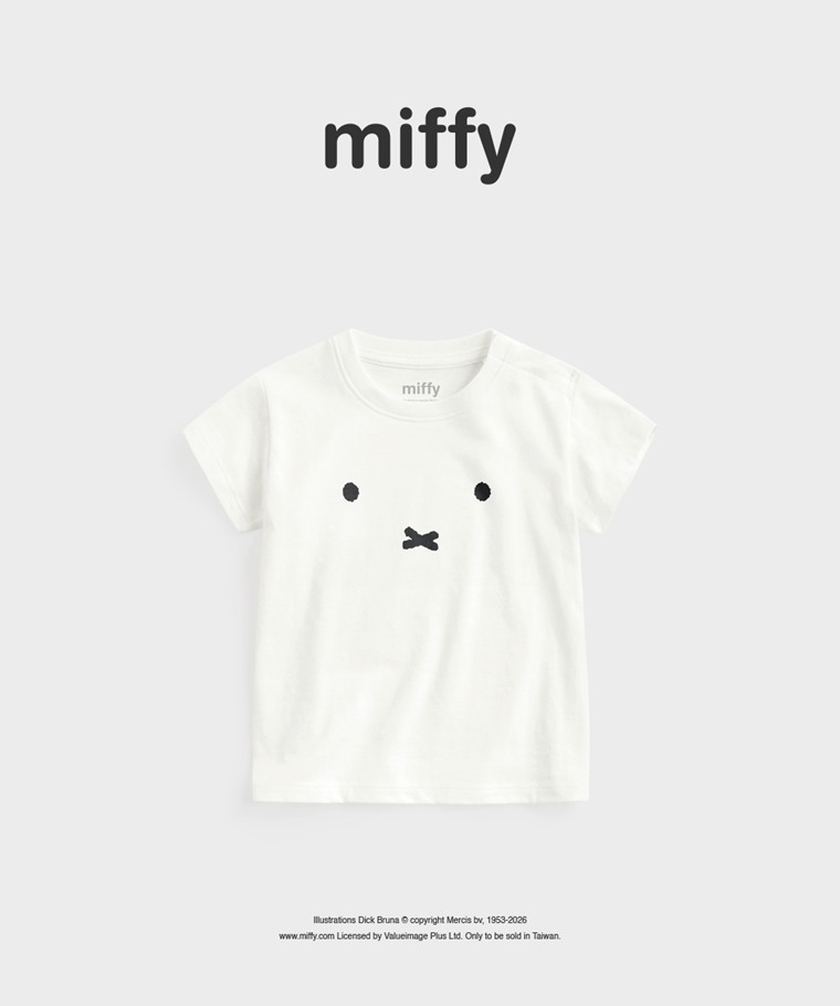 聯名系列T恤-BABY：Baby · Miffy印花T恤-01