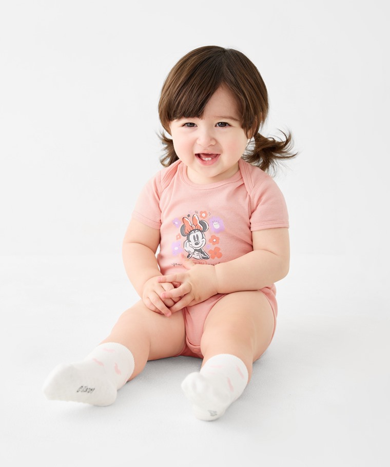 迪士尼系列純棉羅紋包臀衣-Baby