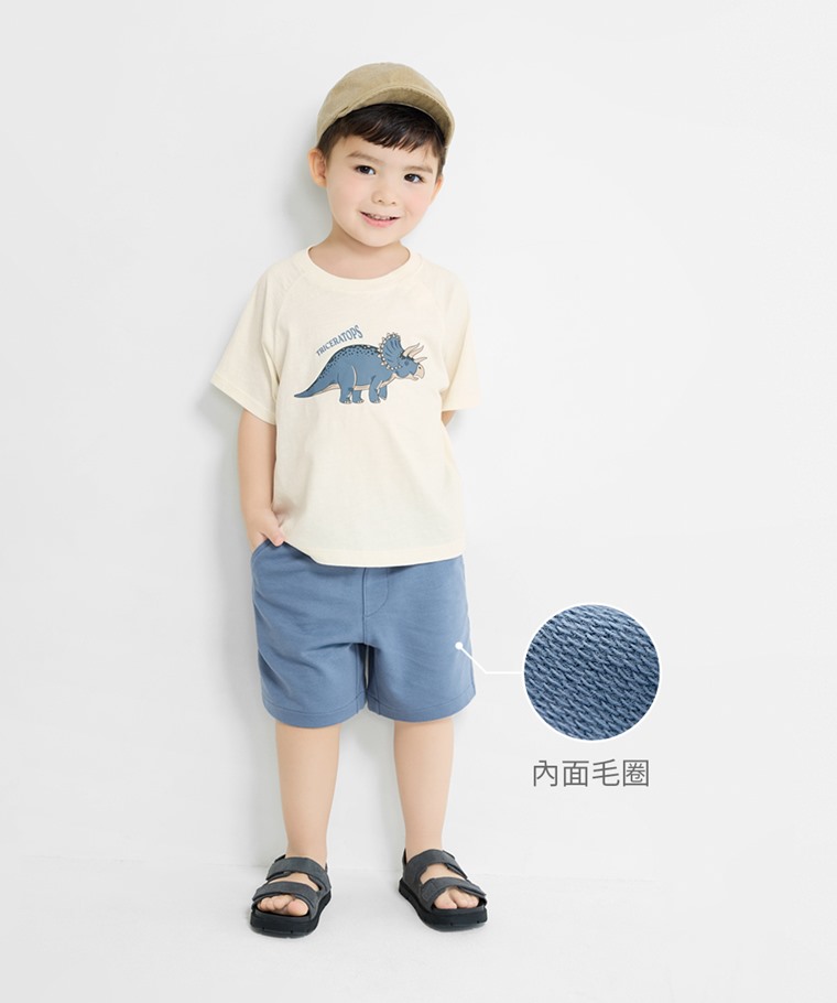 小毛圈五分褲-童