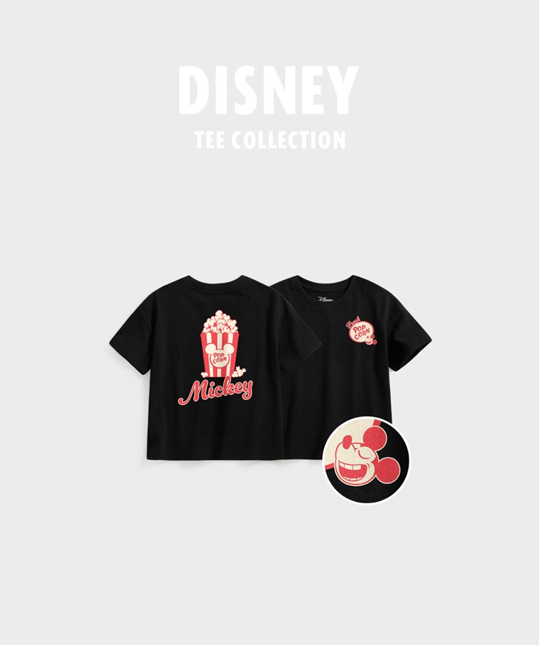 聯名系列T恤-KIDS：童 · 迪士尼系列寬版印花T恤-07