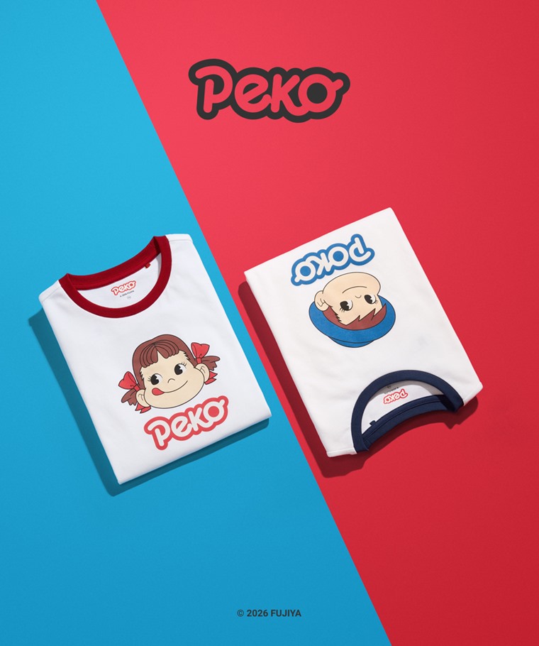 PEKO & POKO印花T恤-09-童