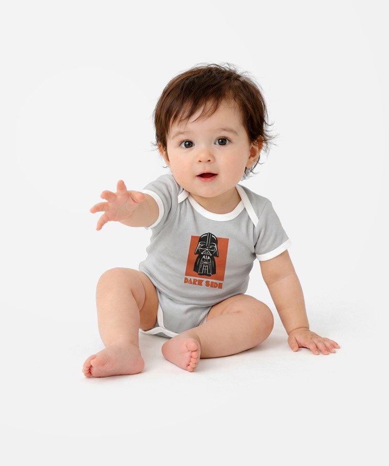 春夏嬰幼兒新品：Baby · STAR WARS系列純棉羅紋包臀衣
