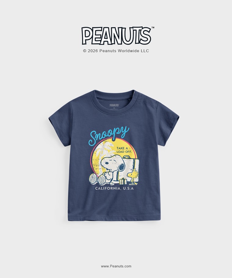 聯名系列T恤-BABY：Baby · 史努比系列印花T恤-01