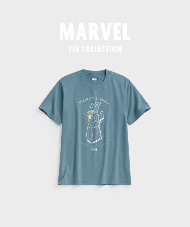 聯名系列T恤-MEN：男 · 漫威系列印花T恤-05