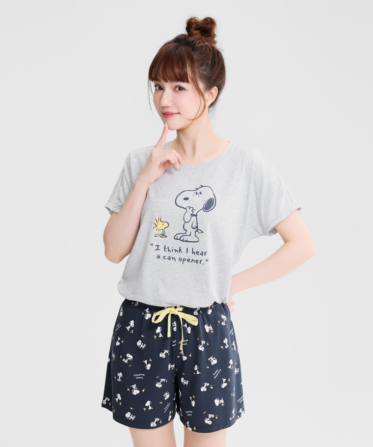 史努比系列莫代爾家居套裝-女