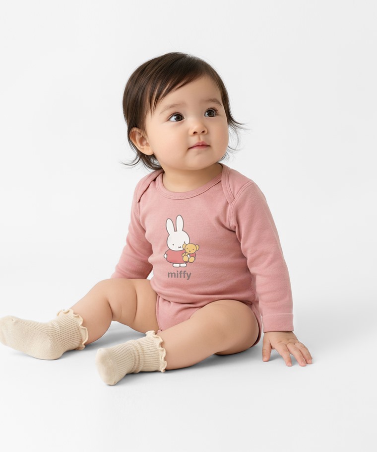 Miffy and Friends純棉羅紋印花包臀衣-Baby