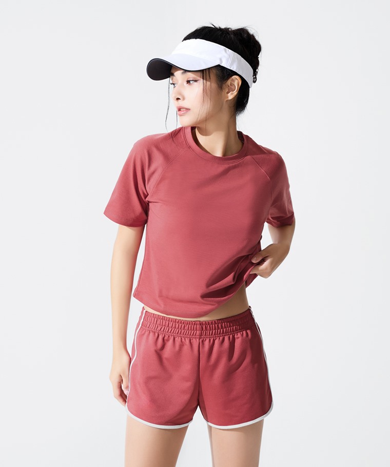 吸排拉克蘭短版T恤-女