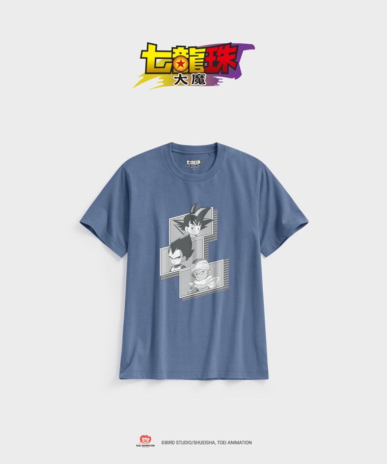 聯名系列T恤-MEN：男 · 七龍珠大魔印花T恤-04